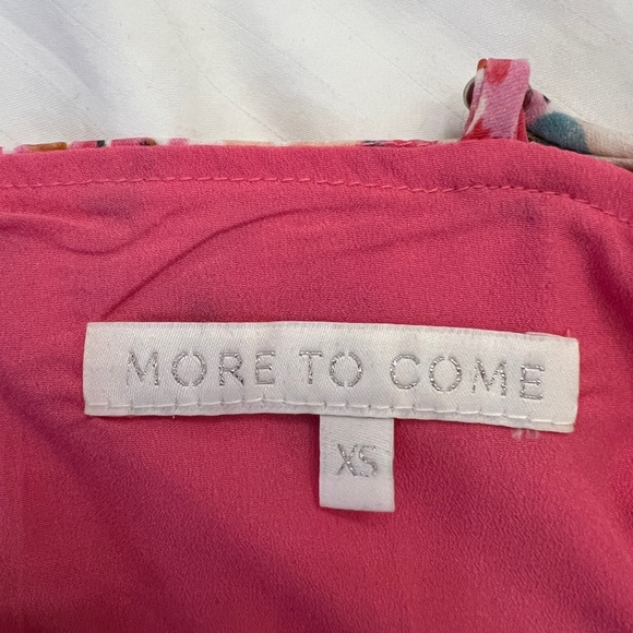 More to Come Floral Pink Bustier Top - Picture 4 of 4